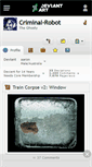 Mobile Screenshot of criminal-robot.deviantart.com