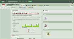 Desktop Screenshot of pokemon-university.deviantart.com