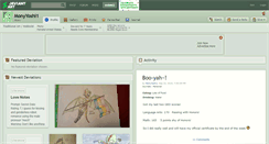 Desktop Screenshot of monyyoshi1.deviantart.com