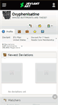 Mobile Screenshot of oxyphenisatine.deviantart.com
