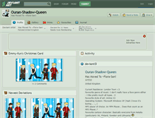 Tablet Screenshot of ouran-shadow-queen.deviantart.com