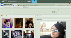 Desktop Screenshot of angelic-fangirl.deviantart.com