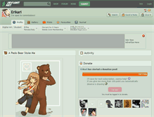 Tablet Screenshot of erikari.deviantart.com