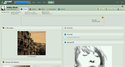 Desktop Screenshot of misty-silver.deviantart.com