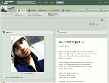 Tablet Screenshot of ha-dz.deviantart.com