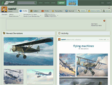 Tablet Screenshot of caastel.deviantart.com