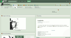 Desktop Screenshot of nishaokami.deviantart.com