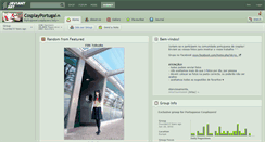 Desktop Screenshot of cosplayportugal.deviantart.com