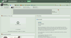 Desktop Screenshot of jazzxp.deviantart.com