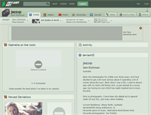 Tablet Screenshot of jazzxp.deviantart.com