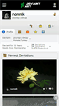 Mobile Screenshot of nonnik.deviantart.com