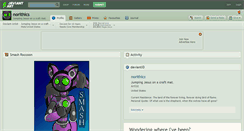 Desktop Screenshot of norithics.deviantart.com
