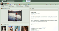 Desktop Screenshot of dougbtn.deviantart.com