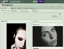 Tablet Screenshot of minglpassion.deviantart.com