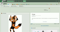 Desktop Screenshot of nada24.deviantart.com
