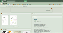 Desktop Screenshot of hannoh.deviantart.com