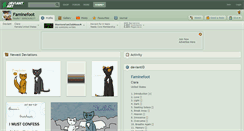 Desktop Screenshot of faminefoot.deviantart.com