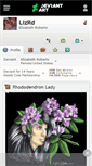 Mobile Screenshot of lizrd.deviantart.com
