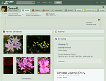 Tablet Screenshot of gianna-fl.deviantart.com