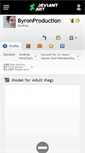 Mobile Screenshot of byronproduction.deviantart.com