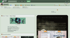 Desktop Screenshot of damzeld.deviantart.com