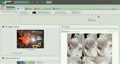 Desktop Screenshot of die-rose.deviantart.com