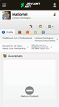 Mobile Screenshot of malloriel.deviantart.com