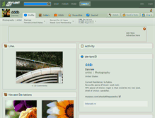 Tablet Screenshot of dddb.deviantart.com