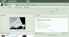 Desktop Screenshot of dipperf.deviantart.com