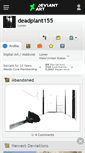 Mobile Screenshot of deadplant155.deviantart.com