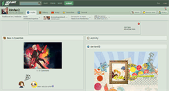 Desktop Screenshot of kimfan2.deviantart.com