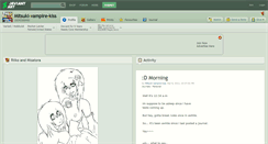 Desktop Screenshot of mitsuki-vampire-kiss.deviantart.com