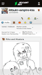 Mobile Screenshot of mitsuki-vampire-kiss.deviantart.com