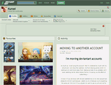 Tablet Screenshot of kuroei.deviantart.com