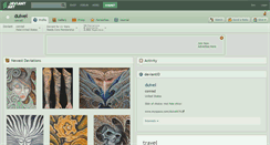 Desktop Screenshot of duivel.deviantart.com