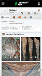Mobile Screenshot of duivel.deviantart.com