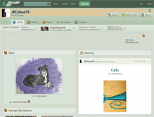 Tablet Screenshot of jrcsince79.deviantart.com