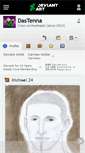 Mobile Screenshot of dastenna.deviantart.com