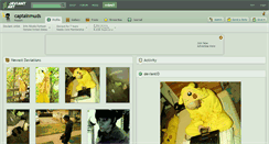 Desktop Screenshot of captainmuds.deviantart.com