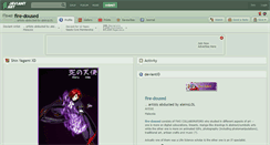 Desktop Screenshot of fire-doused.deviantart.com