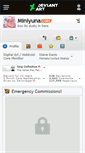 Mobile Screenshot of miniyuna.deviantart.com
