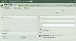 Desktop Screenshot of mangus-sajan.deviantart.com