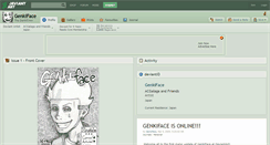 Desktop Screenshot of genkiface.deviantart.com