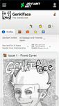 Mobile Screenshot of genkiface.deviantart.com