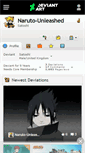 Mobile Screenshot of naruto-unleashed.deviantart.com