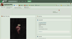 Desktop Screenshot of crypdreamsted.deviantart.com