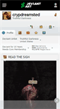 Mobile Screenshot of crypdreamsted.deviantart.com