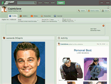 Tablet Screenshot of cozmiclove.deviantart.com