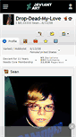 Mobile Screenshot of drop-dead-my-love.deviantart.com