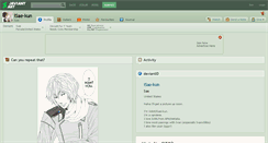 Desktop Screenshot of isae-kun.deviantart.com